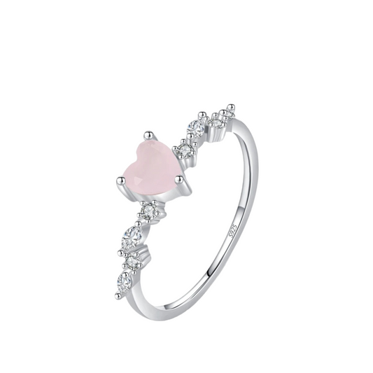 Refined Heart Ring